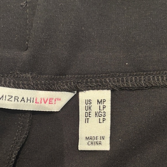 Isaac Mizrahi Black Wide Leg Pants - Picture 5 of 8